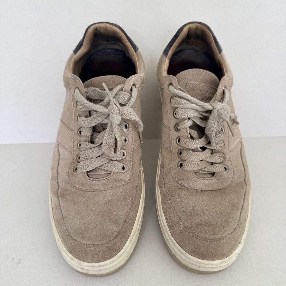 Peter Millar Crown Crafted Vantage Suede Sneakers - Men's Size 10